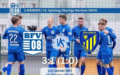 15. Spieltag Oberliga Nordost